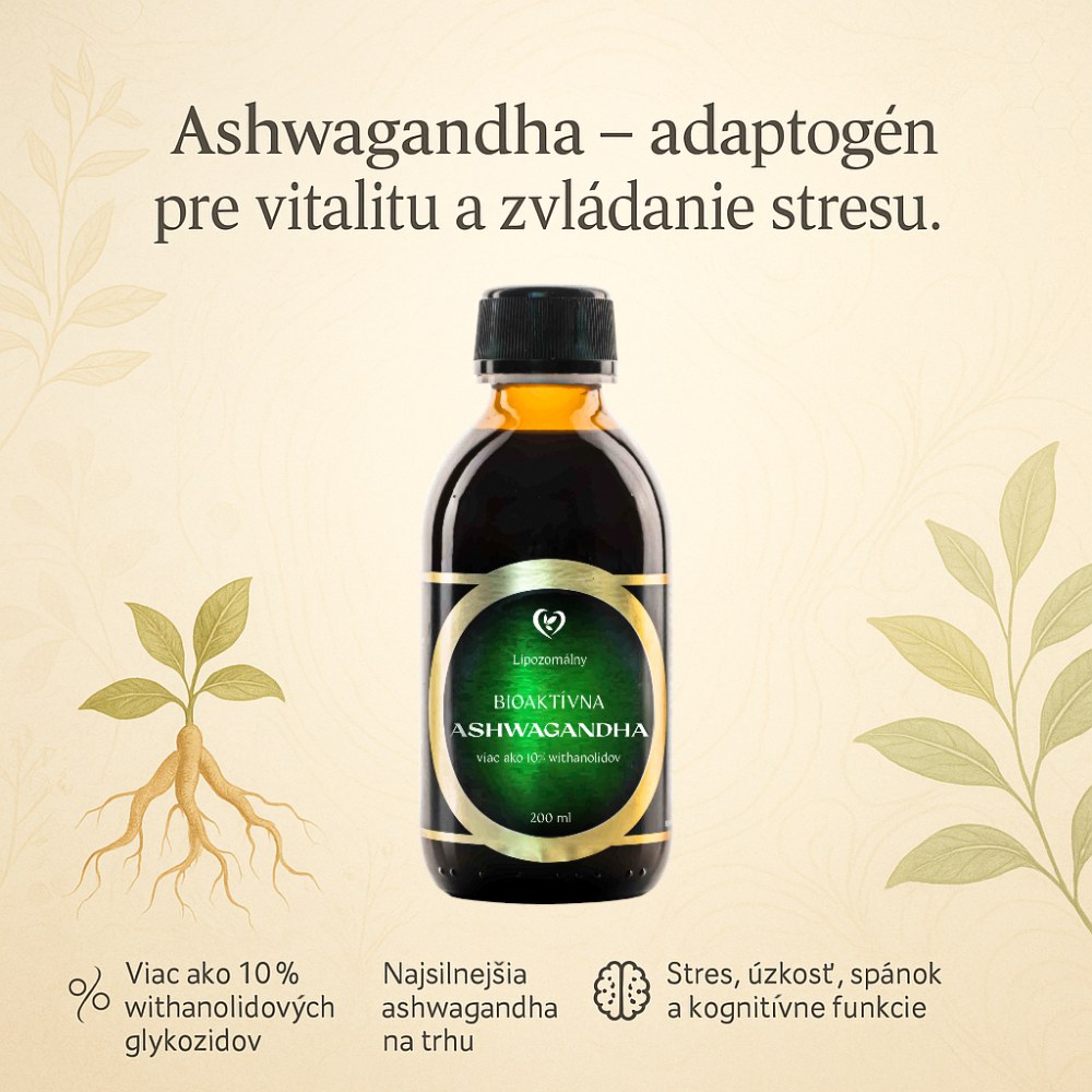 Zdravy svet lipozomalna ashwagandha popis